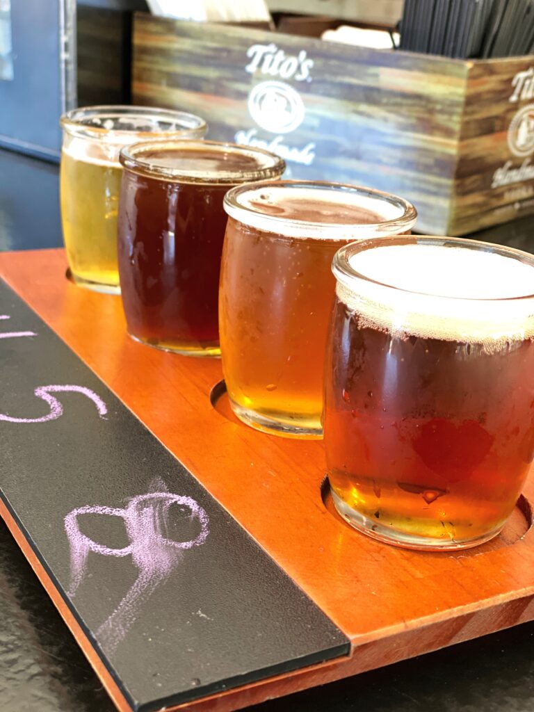 Gatlinburg Brewing Co Flight