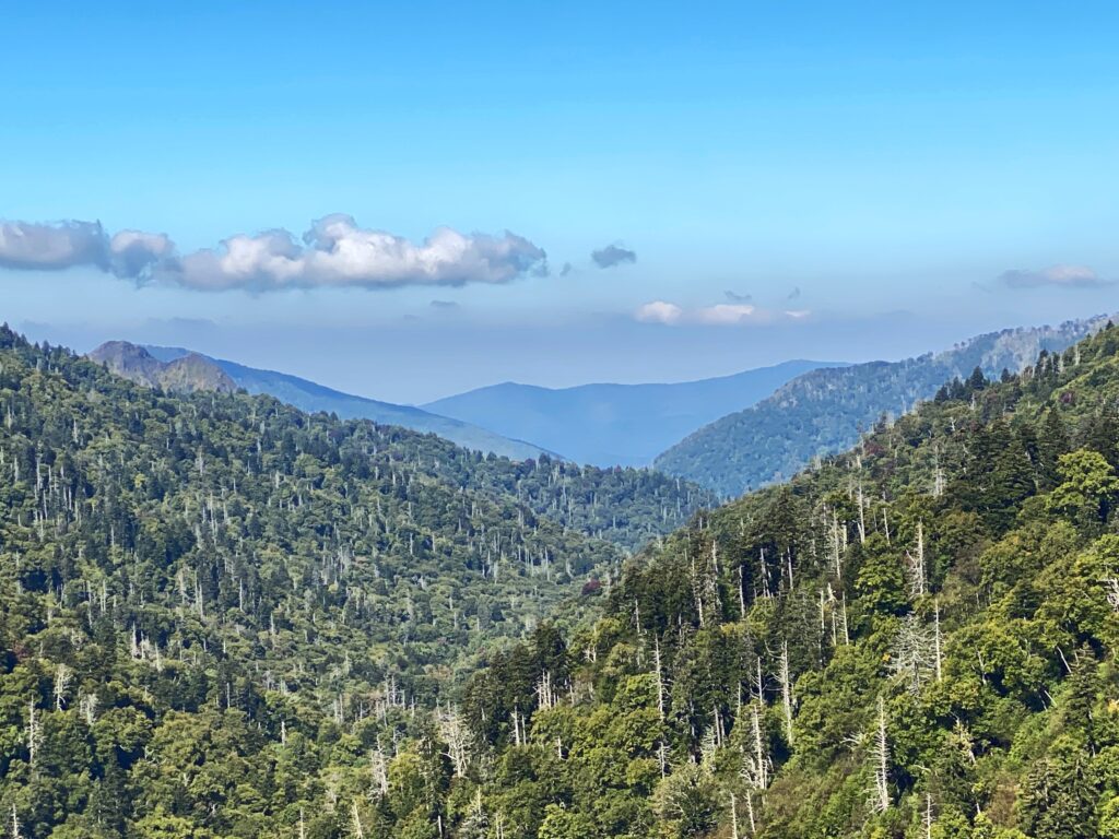 Gatlinburg for couples and adults: Morton Overlook Great Smoky Mountains National Park