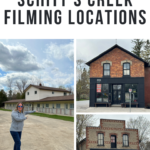 Guide & Map to Schitt's Creek Filming Locations Pinterest graphic