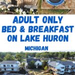 Adult Only Bed & Breakfast on Lake Huron Pinterest graphic