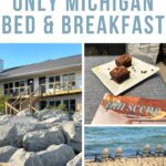 Romantic Adult Only Michigan Bed & Breakfast Pinterest graphic
